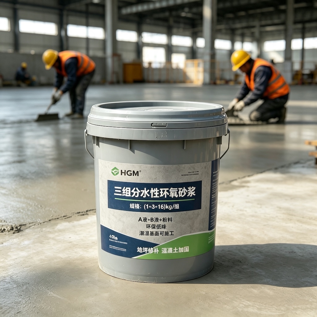 孝昌三组份水性环氧砂浆